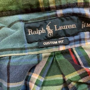 Ralph Lauren Custom Fit Button Down, Medium